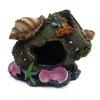 Resin Reptile  Shelter Aquarium Equipment Accessorie Glass Fish Tank Landscaping Decoration