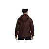 Nike Solid Casual Mini Logo Hooded Zip Jacket Women Outerwear Burgundy DQ5841-203