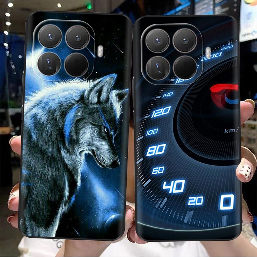 Pro Xiaomi 15T Pro Pouzdro Cool Lebka Měkký Matný Silikonový Zadní Kryt Pro Xiaomi 15T mi15T Pro Pouzdro Plný Ochranný Kryt Telefonu