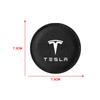 DXWZK1 Car Interior Water Cup Anti Slip Mat Fur Leather Car Coaster For Tesla Model 3 Model S X Model Y Roadster SpaceX Cybertruck