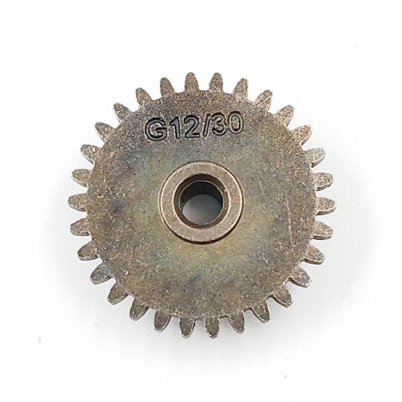 G12/30 Metal Dual Pinion Reduction Box Gear 30T 0.8M OD25.4mm + 12T 1M Od6.1mm DIY Repair Accessories 30124B