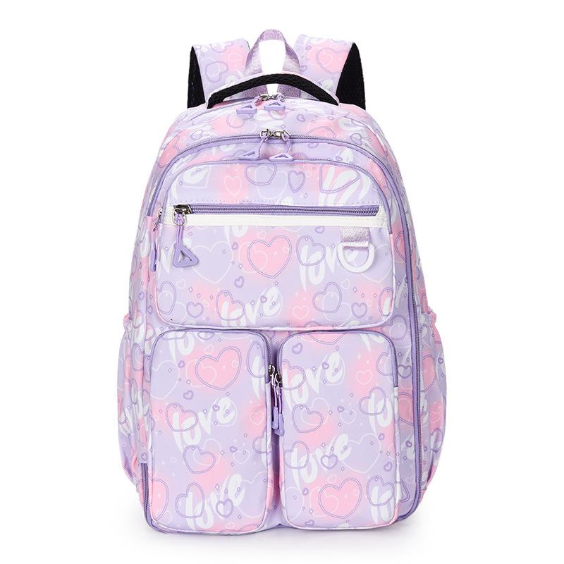 School bag, refrigerator-type door opening, student school bag, women's lightweight and large-capacity burden reduction, dream backpack