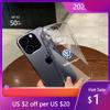Per VW 80% Nuovo alla Moda Custodia Trasparente per Telefono con Logo Auto Per IPhone 11 12 13 14 Pro Max XR X XS SE 7 8 Plus Per Volkswagen 3