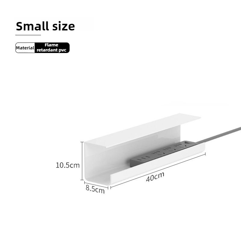 

Cable Organizer Boxes Table Under Power Strip Storage Boxes Simple Wire Organize Box Multifunctional Office Organize Groove