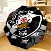 Ombrello con Emblema di Squadra di Calcio a 8 Stecche per Viaggio, Campeggio, Ombrello Leggero Portatile Casual, Essenziale per ogni Famiglia Regalo per le Vacanze