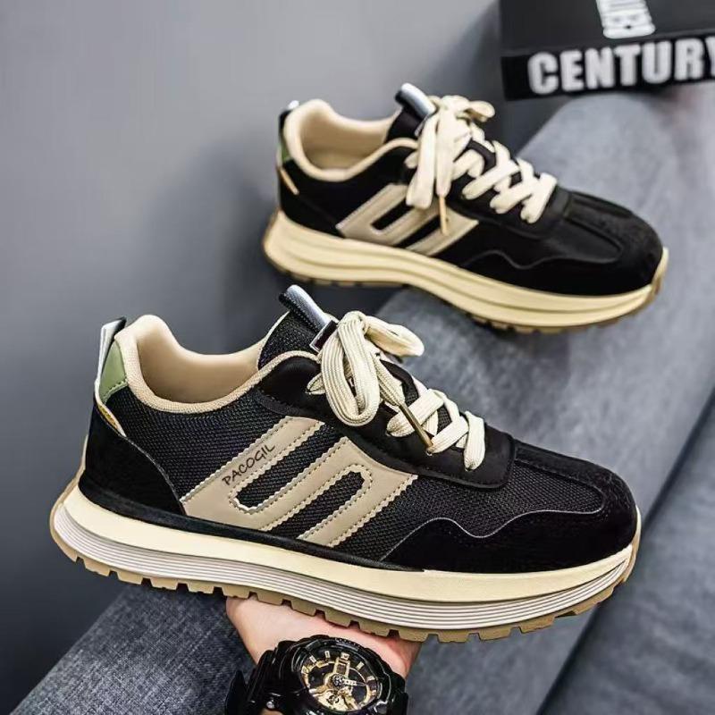 

New versatile casual platform sneakers fashion trend mesh men s shoes dad shoes 44
