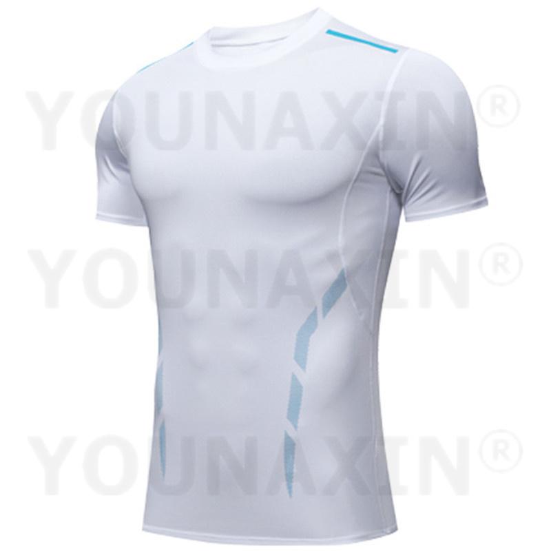 Men's Short Sleeves Running T-Shirts Training Basketball Sports Tight Gym Fitness Top Outdoor Sportswear S M L XL 2XL 3XL