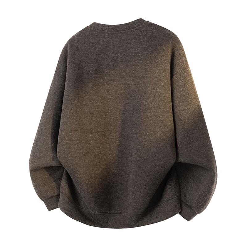 Men's Fake Two-Piece Design Heavyweight Sweatshirt