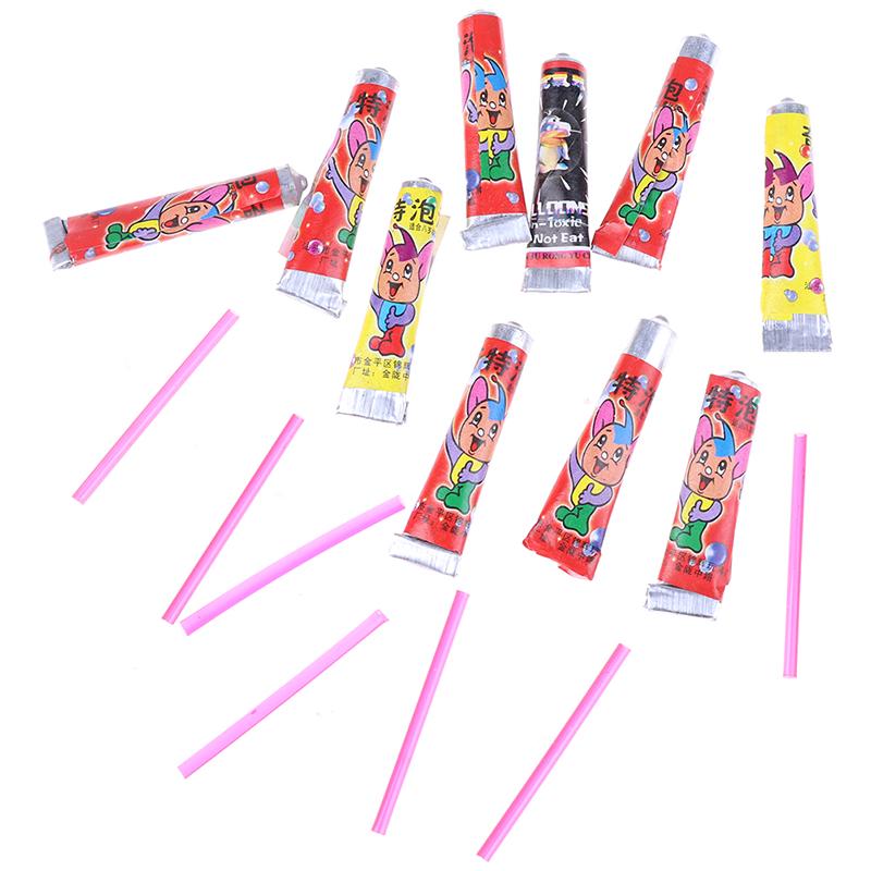 10ks Bubble Glue Dětské hračky s foukacími bublinami pro děti Vesmírná balónková hračka