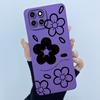 For Infinix Smart 6 HD Case Lovely Cat Cartoon Flower Liquid Silicone Soft TPU Shockproof Back Cover Smart6 HD X6512 Phone Case