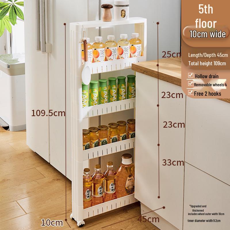 Ultra Slim Gap Kitchen & Bathroom Storage Cabinet