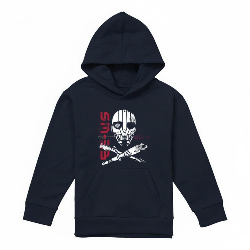 Krieg der Sterne: Skelett-Besatz Kinder/Kids Sm-33 Hoodie