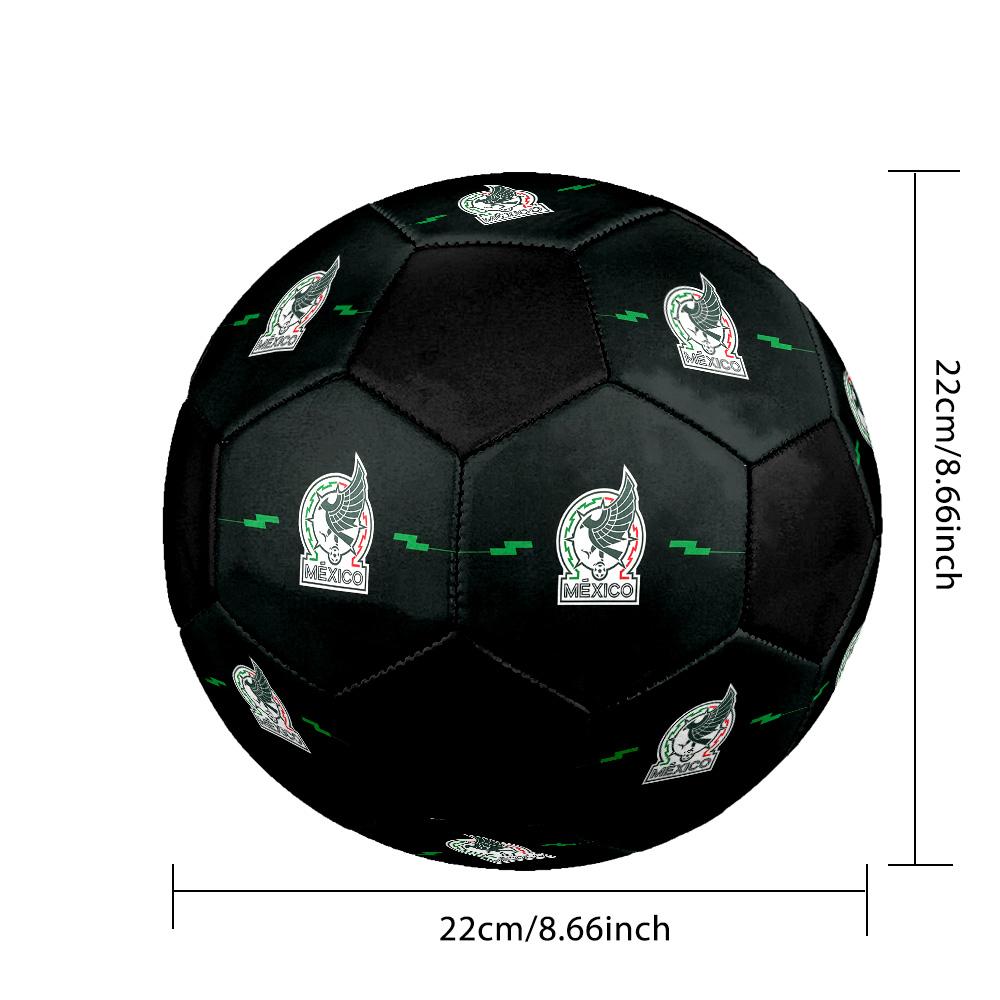 Der Tricolor Fußball Bunt Für Alle Altersgruppen Maschinengenäht PVC Wettkampfbereit Langlebig Hoher Rückprall. GRÖSSE 5
