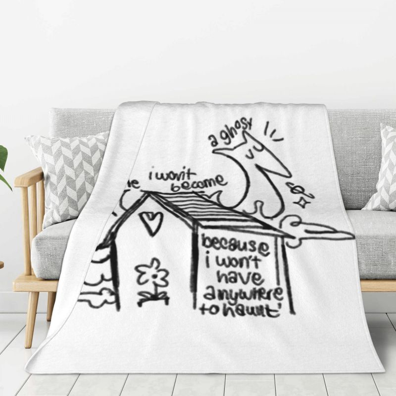 Custom Twin Fantasy Blanket Warm Fleece Soft Flannel Car Seat Headrest Throw Blankets for Bedroom Couch Travel Autumn 130x150cm