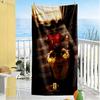 Cr7 Football Legend Beach Towel Quick-Dry Soft Microfiber Comfortable Lightweight Portable for Swimming,Beach,Camping, Travel, Beach Accessories,Gym