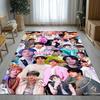 Kim Seok Jin Kpop B-BTS Dywanik do salonu antypoślizgowy Miękki dywan do sypialni Pokoju zabaw dla dzieci Sofy, Dekoracja domu Mata pod drzwi Prezent