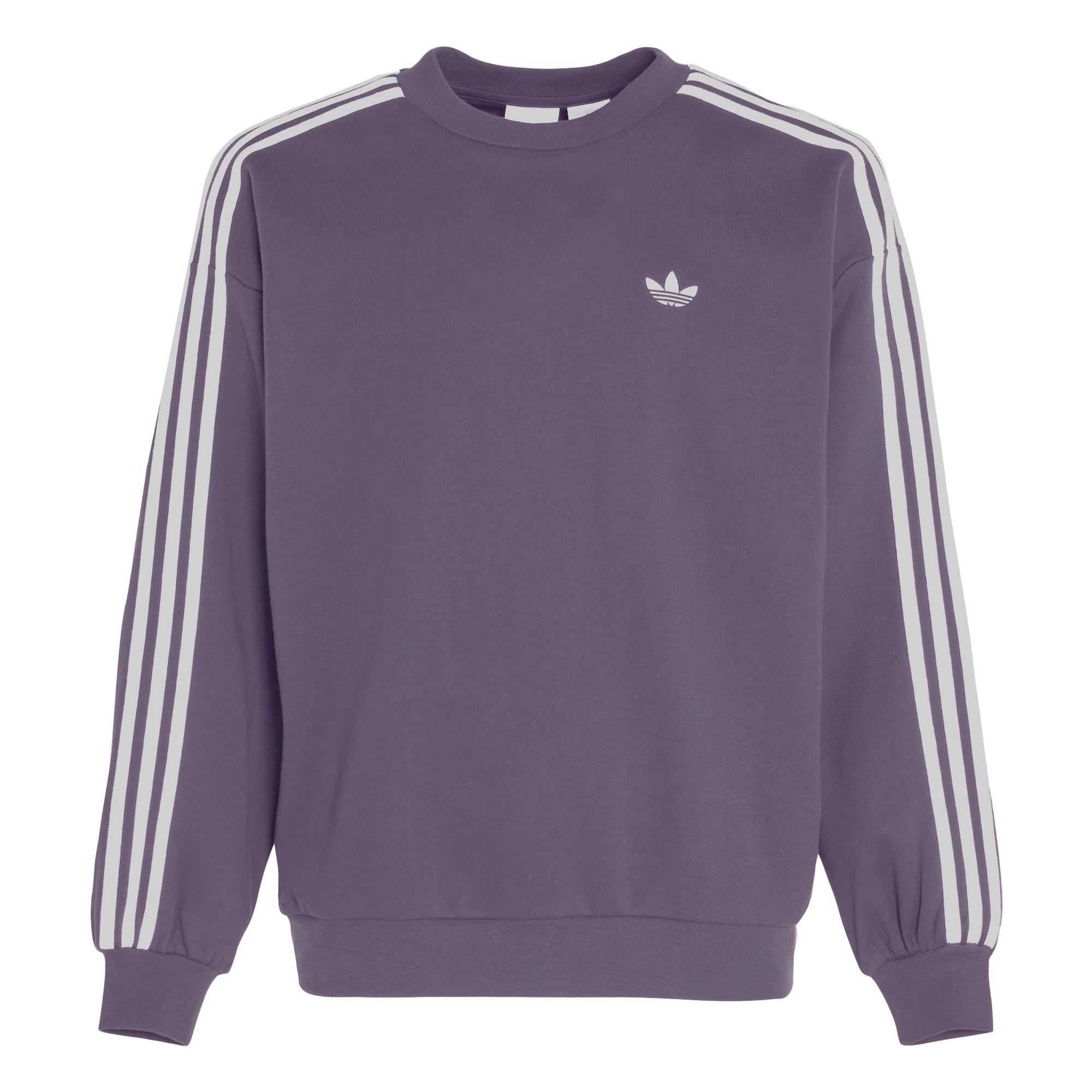 Adidas Originals Trefoil Essentials Regular Fit Soft Cotton Blend Long Sleeve Crew Neck T-Shirt Men Black KG3900 XL