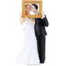 Topper divertenti per torta nuziale Bambole Romantici Sposi Figure Stand Topper Decorazioni Forniture Sposarsi Statuetta in Resina