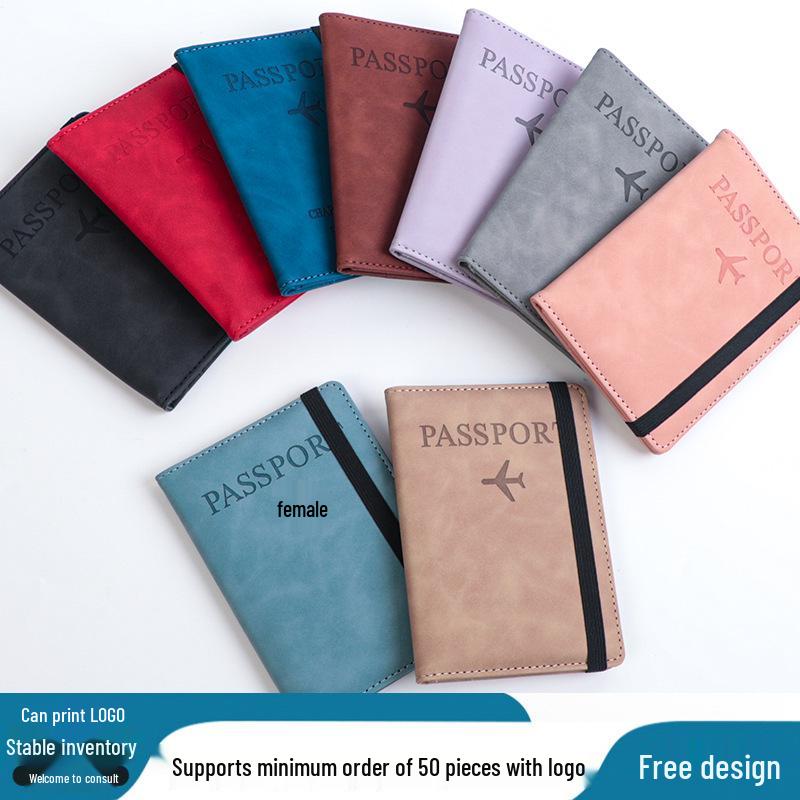 New Anti-Theft Card Holder with Strap – Compact, Cross-Border Ticket Protector for Convenient Carrying