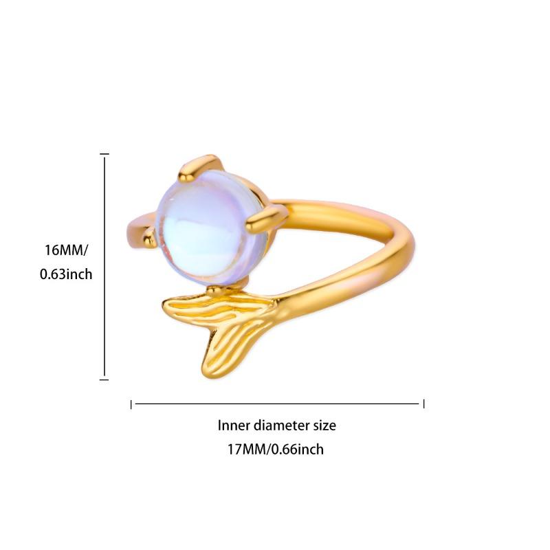 Hot Sale Personalized Mountain Butterfly Design Ring Fashion Zirconium Simple Ring Women's Jewelry Live