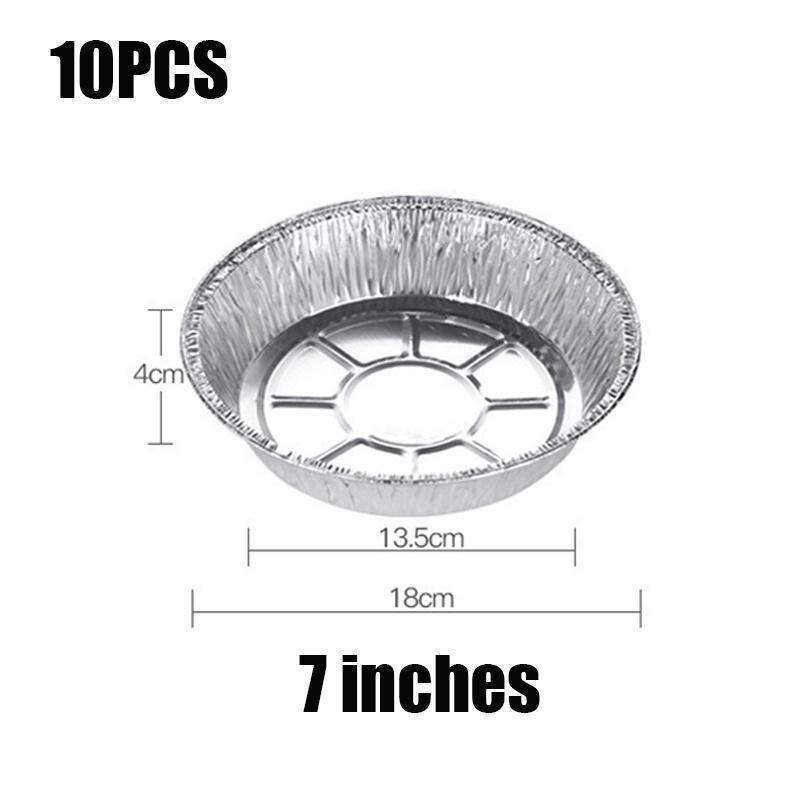 Air Fryer Disposable Paper Microwave Oil Foil Tin Steamer Mat Aluminum Food Tray Container Non-stick Baking Tin Foil Plate