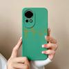 For Huawei Nova 12 Pro Ultra Phone Case Love Heart Liquid Silicone Camera Protection Back Cover For Huawei Nova12 12Pro 12Ultra