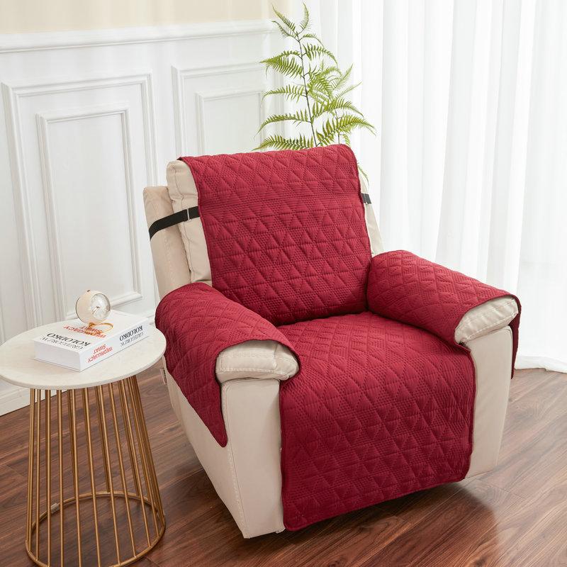 Sofa Cushion, Single Person Recliner, Integrated Waterproof and Anti Slip Sofa Towel, Pet Pad, Anti Dirt Modern Sofa Protective Cushion Cover