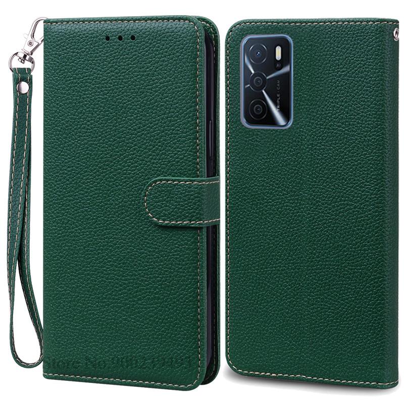Pour OPPO A16 Étui Portefeuille à Rabat en Cuir Pour Oppo A16s Étui OppoA16 s CPH2269 CPH2271 Étui en Silicone Pour Oppo A16 A16s Housse