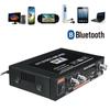 Auto & Zuhause 220 V/110 V 12 V 800 W Bluetooth 4.0 Hochleistungs-2-Kanal-TF/U-Disk/Fernbedienung/Leistungsverstärker FM-Radio Auto-Leistungsverstärker
