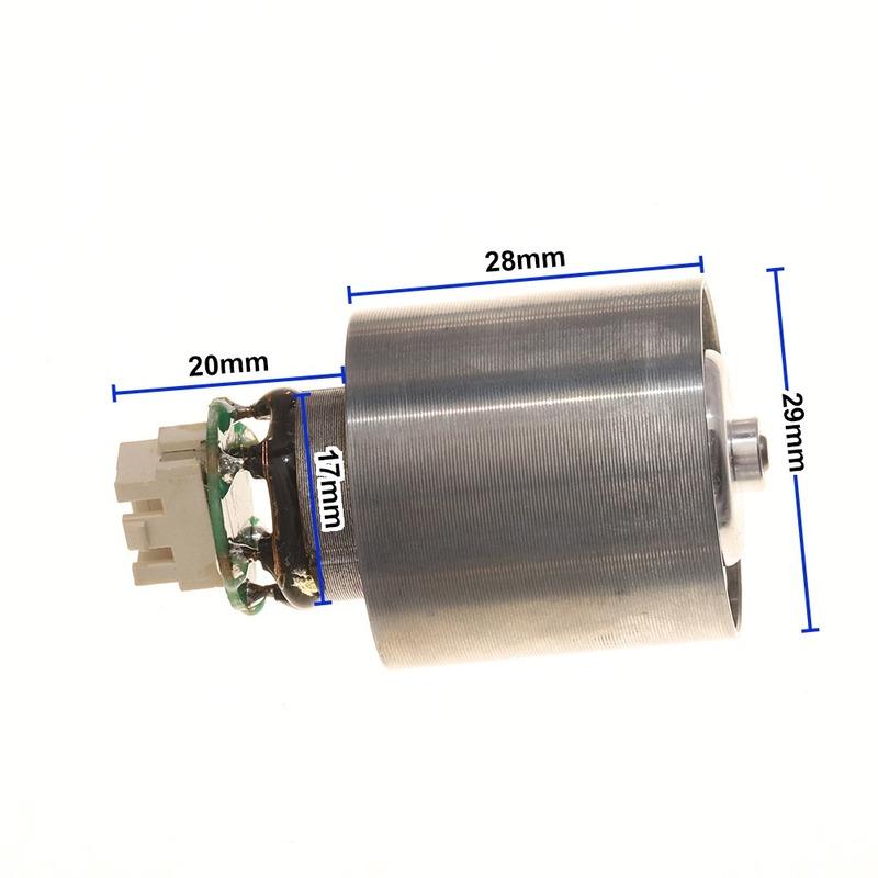 100000RPM Ultra-High Speed Brushless DC Motor Culvert Fan Motor DC 310V Aluminum Impeller Electric Hair Dryer