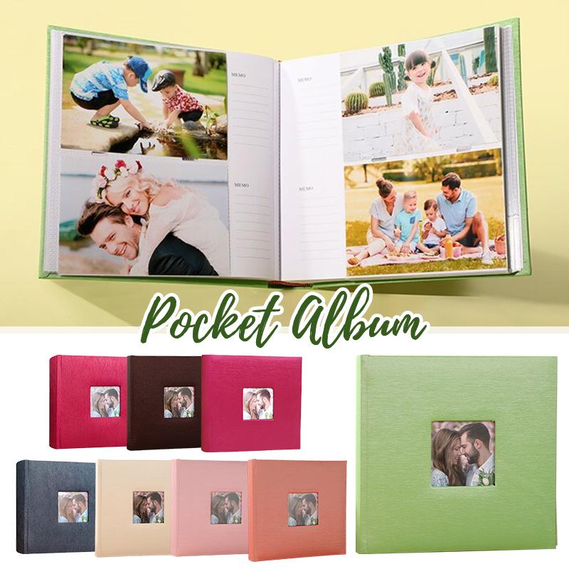 Romantic Photo Album with Multi-Direction Pockets - Heartfelt Valentine's Gift for Mom to Cherish Precious Memories