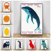 Modern Cartoon Art Exhibition Poster Abstract Pop Art Pictures Lucky Funny Animal Picture Canvas Painting Gallery Wall Decor