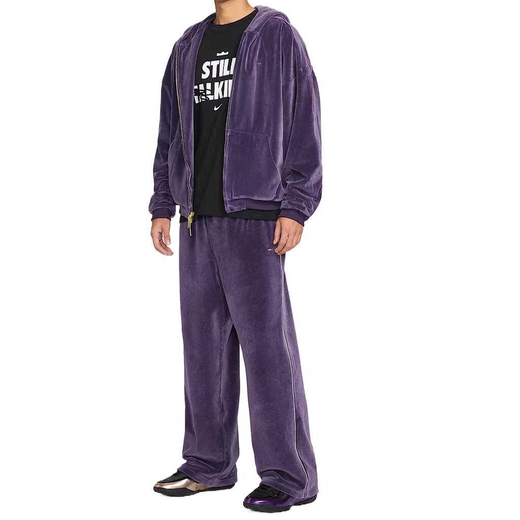 Nike LeBron Solid Color Velvet Long Pants Casual Pants Men Bottoms IF1564525