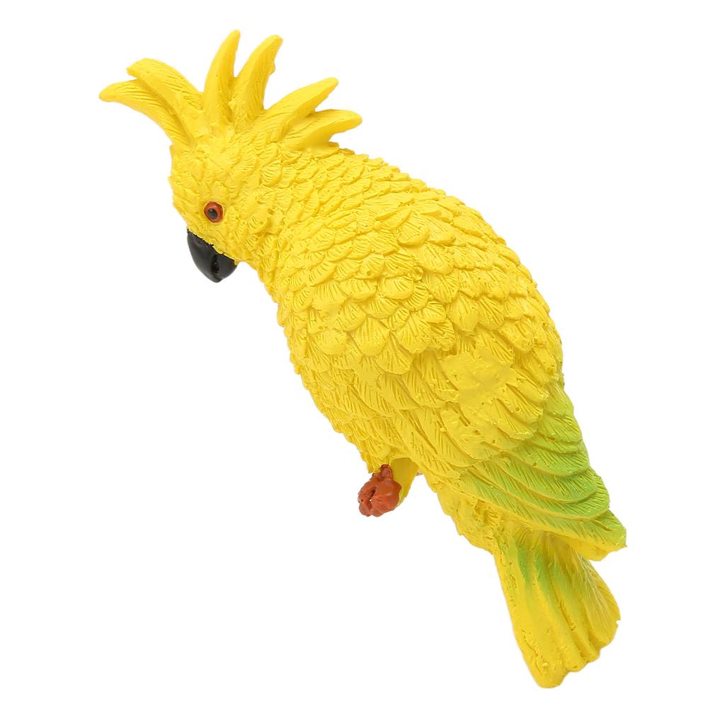 Papageienfiguren Aquarium Ornament Simulation Innovativ Handgefertigt Bunt Harz Papagei Aquarium Anhänger