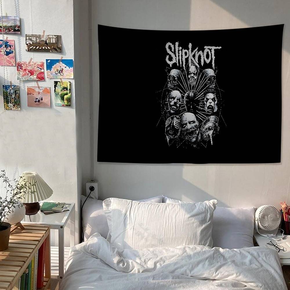 Band Rap SSlipknot Colorful Tapestry Wall Hanging Bohemian Wall Tapestries Mandala Wall Art Decor