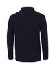 PERRY ELLIS Men'S Basic Long Sleeve Polo Shirt_Pe3Hfmtl51 [Navy]