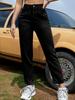 Women's High Waist Straight Leg Skinny Jeans - European & American Style Fashion
