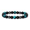 Facted Obsidian Hematite Tiger Eye Bracelets for Magnetic Health Protection Soul Jewelry Nature Stone Beads Bracelet Men Pulsera