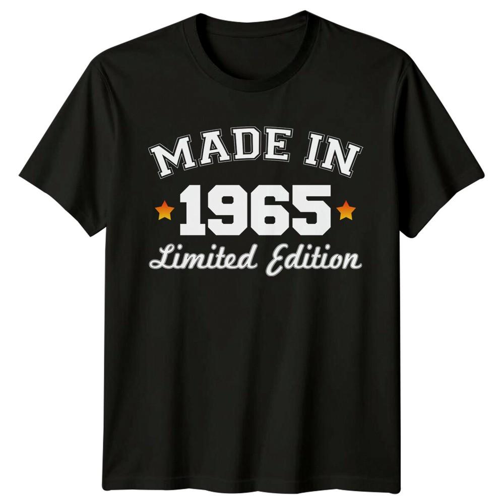 Made In 1965 Limited Edition Mens T Shirt 61st Birthday sixtyone Year Old Unisex T-Shirt L