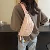 Appearance Soft Girl Girl Breast Bag, Small Fresh And Cute Casual Small Bag Female College Student Fanny Pack Messenger Bag