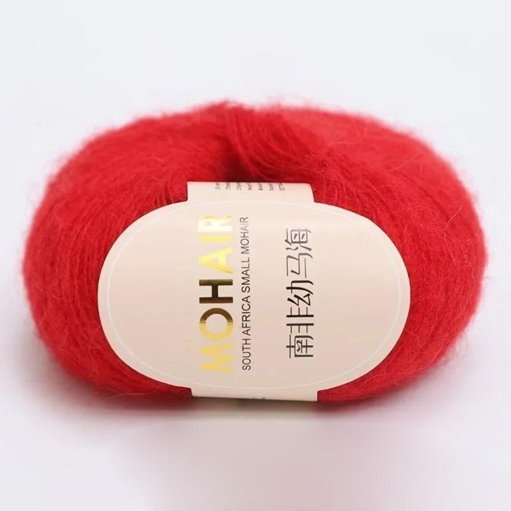 DIY 25g Mohair Yarn Warm Baby Wool Extra Soft Warm Baby Wool Yarn DIY Material Supplies Soft Yarn for Sweater For Hand Knitting