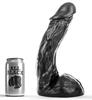 AB66 Benny All Black Dildo 23 X 6cm - All Black - XL Dildos - Width + 6cm