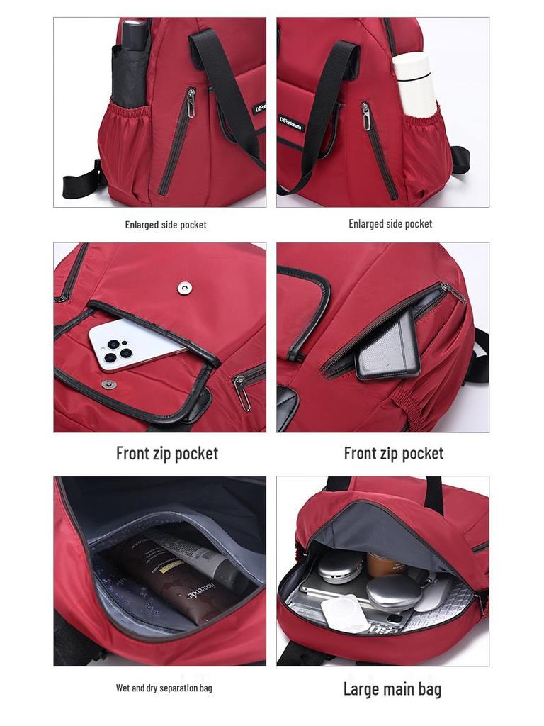Zaino da Viaggio Multifunzionale di Grande Capacità da Donna - Alla Moda e Versatile