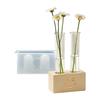 Geometric Epoxy Mold for Flower Vase - DIY Hydroponic Test Tube and Wall Decoration Silicone Mold