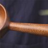 Long Handled Wooden Serving Soup Spoon Heat Resistant Water Ladle For Everyday Cooking And Modern Kitchens Ultensils
