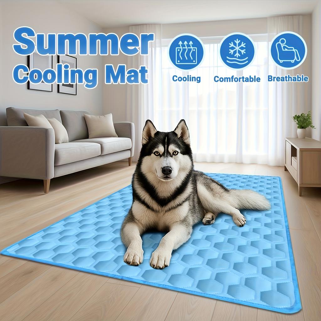 Cat Cooling Mat for Dogs. Ice Silk Pad for Pets Summer Pet Supplies for Small Dogs Pets Durable Sofa Cooling Pad Blanket