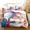 New Game Spirit Blosom Ahri Beding Set Bedrom Soft Modern Bedspreads Comefortable Children Kids Soft Duvet Cover Comfortable Quilt Cover And Pilowcase