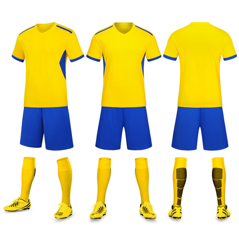 

Football Jersey Set Men S Game Jersey Training Jersey Football Short-Sleeved Sports Jersey Quick-Drying And Breathable 6101 22 жовтий
