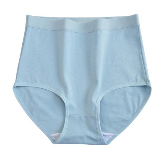 Women'S Cotton Underwear High Waisted Tummy Control Full Coverage Panties Ladies Soft