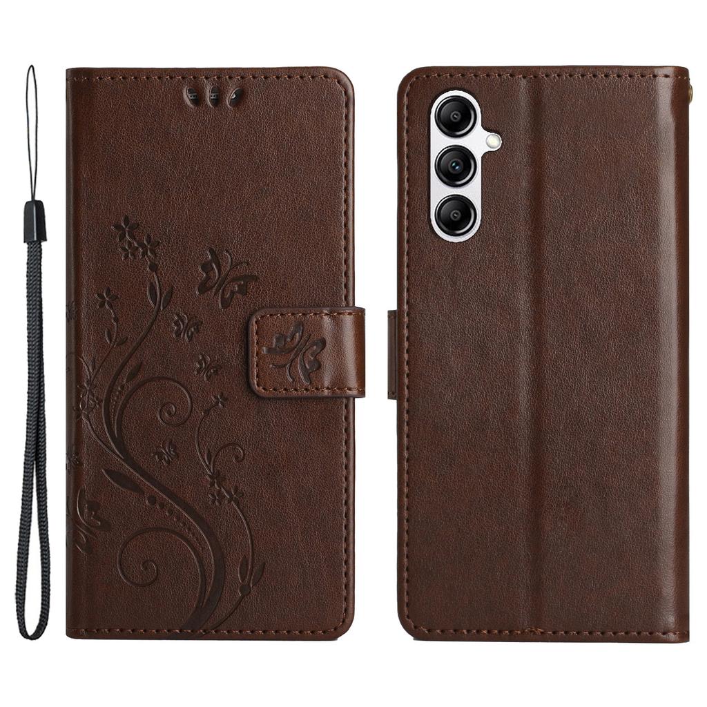 For Samsung Galaxy A56 5G Case PU Leather Phone Wallet Cover with Strap